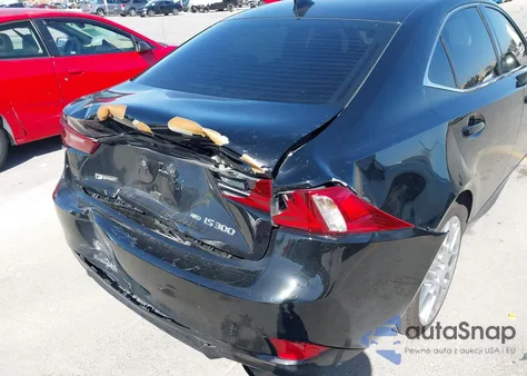 2016 Lexus Is 300 z USA, uszkodzony, nr VIN JTHCM1D25G5004835